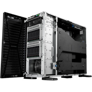 HP ProLiant ML110 Gen11 Tower, Procesor Intel® Xeon® Gold 5416S 2.0GHz Sapphire Rapids, 64GB RDIMM RAM, 2x 960GB SATA 6G SSD, MR408i-o, 8x Hot-Plug SFF