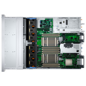 DELL PowerEdge R760xs 2U, Procesor Intel® Xeon® Silver 4410Y 2.0GHz Sapphire Rapids, 64GB RDIMM RAM, 2x 960GB SATA 6G SSD + 2x 8TB SATA 6G 7.2K HDD, PERC  H355, 8x Hot Plug LFF