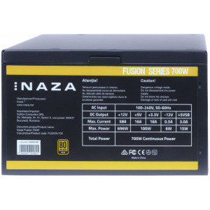 Inaza Fusion, 80+ Gold, 700W