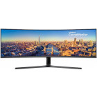 Monitor LED Samsung LC49J890DKRXEN Curbat 48.9 inch DFHD VA 5 ms 144 Hz USB-C KVM