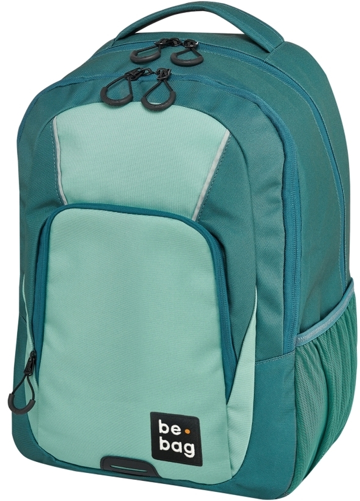 Herlitz Rucsac be.bag, Model be.simple, Turcoaz + stilou Pelikan