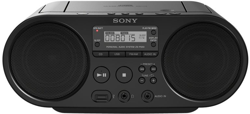 Mini-sistem audio Sony ZSPS50 Black