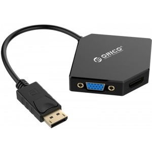 Orico DPT-HDV3 1x DisplayPort - 1x HDMI + 1x DVI + 1x VGA black