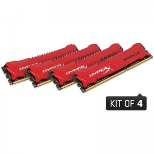 HyperX Savage 32GB DDR3 2133MHz CL11 Quad Channel Kit