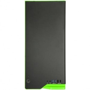 NZXT H440 Matte Black - Glossy Green Trim