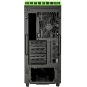 NZXT H440 Matte Black - Glossy Green Trim