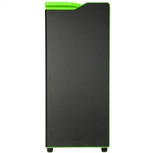 NZXT H440 Matte Black - Glossy Green Trim