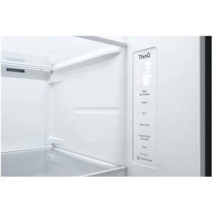 LG GSLV71PZTE, 635 L, No Frost, DoorCooling, Dozator apa/gheata, Clasa E, 179 cm, Argintiu