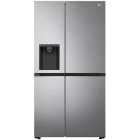 Frigider Side By Side LG GSLV71PZTE, 635 L, No Frost, DoorCooling, Dozator apa/gheata, Clasa E, 179 cm, Argintiu