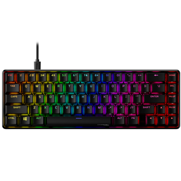 Tastatura Gaming HyperX Alloy Origins 65 Aqua Switch Mecanica