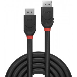 Cablu video LINDY Black, DisplayPort Male - DisplayPort Male, v1.2, 1.5m, negru