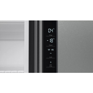 Bosch KFN96VPEA, MultiDoor, 605 L, Clasa E, No Frost, VitaFresh, EasyClean, SuperFreezing, 183 cm, Inox