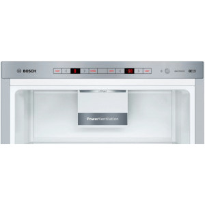 Bosch KGE36ALCA, 308 L, LowFrost, VitaFresh, Clasa C, 186 cm, Argintiu
