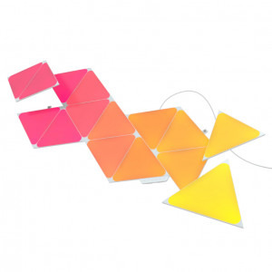 Nanoleaf Panouri extindere Shapes Triangles, Wi-Fi, LED, RGB compatibil Apple HomeKit, Google Assistant, 3 panouri