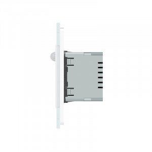 Livolo Lampa de veghe LED cu rama din sticla, Senzor miscare incorporat, Alb
