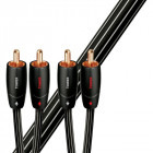 Cablu audio Audioquest Tower, 2x RCA Male - 2x RCA Male, 1.5m, negru-alb