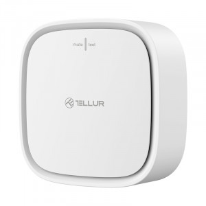 Senzor smart Tellur Senzor de gaz, Conexiune Wi-Fi, 2.4 GHz, Alarma, Notificari