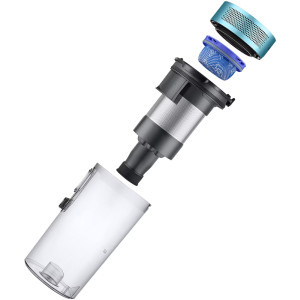 Samsung Jet 75E Pet VS20B75AGR1/GE, vertical, 550W, 0.8L, Negru/Gri