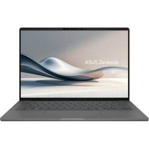 ASUS 14'' Zenbook A14 UX3407RA, WUXGA OLED, Procesor Qualcomm Snapdragon X Elite X1E-78-100, 16GB LPDDR5X, 1TB SSD, Qualcomm Adreno, Win 11 Pro, Iceland Grey