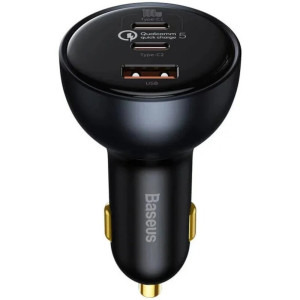 Baseus Qualcomm QC 5, 1x USB, 2x USB-C, 160W, Grey + cablu USB-C