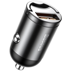 Baseus Tiny Star, Quick Charge 30W, 1x USB, Grey