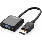Adaptor Ugreen 1x DisplayPort Male - 1x VGA Female, Negru
