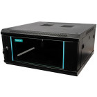 Spacer SPCW-4U-600-BK-03 4U, Wall mount, 600 x 600 mm, Glass door, Negru