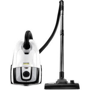 Karcher VC 2, cu sac, 700W, 2.8L, Alb/Negru