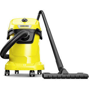 Karcher WD 3 V-17/4/20, cu sac, 1000W, 17L, Galben/Negru