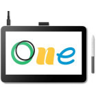 Tableta grafica WACOM One 13 touch pen display, negru