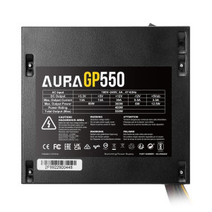 Gamdias Aura GP550, 80+, 550W