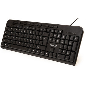 Spacer Tastatura + Mouse Combo SPDS-1691, Wired, Black