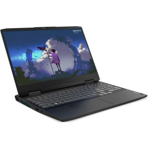 Lenovo Gaming 15.6'' IdeaPad 3 15IAH7, FHD IPS 120Hz, Procesor Intel® Core™ i5-12450H (12M Cache, up to 4.40 GHz), 16GB DDR4, 512GB SSD, GeForce RTX 3060 6GB, No OS, Onyx Grey