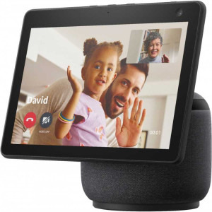 Amazon Echo Show 10 (3rd Gen), display smart HD, Negru