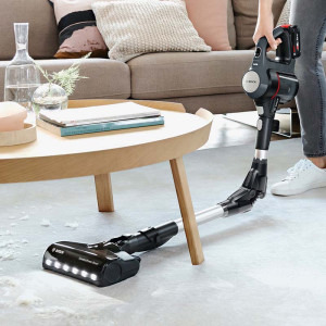 Bosch vertical Unlimited 7, BBS712A, Autonomie 40min, 0.4L, 2 acumulatori, Negru