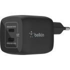 Incarcator retea Belkin GaN 45W 2x USB-C, Black
