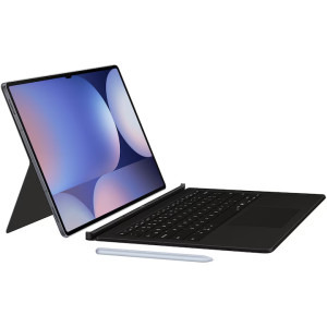 Samsung Book Cover Keyboard pentru Galaxy Tab S10 Ultra/ Tab S9 Ultra, Black