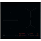 Plita incorporabila AEG TI64IB10FB, Inductie, 4 zone de gatit, PowerBoost, Hob2Hood, 60 cm, Negru