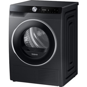Samsung DV90DG6845LBU4, Pompa de caldura, 9 kg, Clasa A, Digital Inverter, Hygiene Care, OptimalDry, AI Dry+, AI Energy Mode, SmartThings, Iluminare interioara, Negru