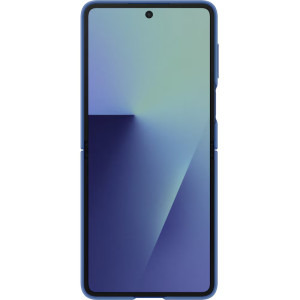 Samsung Husa de protectie Silicon Case cu inel, pentru Galaxy Z Flip 7, Albastru