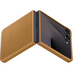 Samsung Husa de protectie Kindsuit Case, pentru Galaxy Z Flip Case, Maro