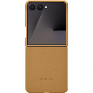 Samsung Husa de protectie Kindsuit Case, pentru Galaxy Z Flip Case, Maro