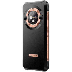 Blackview BL9000, 5G, Ecran FHD+ 120Hz, 24GB RAM (12GB + 12GB extensibili) 512GB flash, Dual SIM, Baterie 8800 mAh, Dual Harman Kardon Speakers, Dual Screen Rugged Phone, Gold