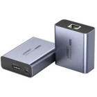 Adaptor Ugreen CM455 Extender HDMI via Ethernet, max 70 m, Argintiu