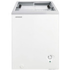Lada frigorifica Heinner HSF-M84WHC, 84 L, Clasa C, Sistem convertibil racire / congelare, Control mecanic, Alb