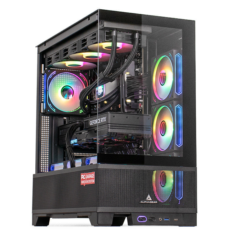 PC Gaming DRAGON Epic Elite, AMD Ryzen 5 9600X 3.9GHz, 32GB DDR5, 2TB SSD, RTX 5070 12GB GDDR7, Iluminare RGB