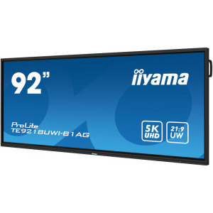 IIyama ProLite TE9218UWI-B1AG Touchscreen 91.5 inch UWUHD VA 6.5 ms 60 Hz USB-C