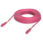 Cablu retea Ubiquiti OM4 Duplex LC UPC Fiber Patch Cable 30m Rose