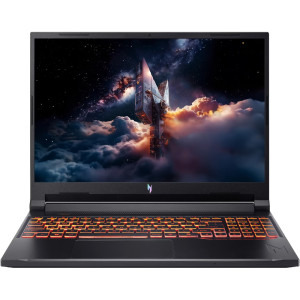 Laptop Acer Gaming 16 Nitro V 16 AI ANV16-42, WUXGA IPS 180Hz, Procesor AMD Ryzen™ 7 260 (16M Cache, up to 5.1 GHz), 16GB DDR5, 512GB SSD, GeForce RTX 5060 8GB, No OS, Shale Black