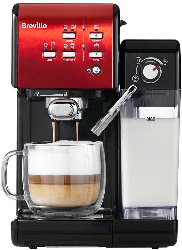 Espressor de cafea Breville 19bar, 1.5L, VCF109X Prima Latte II